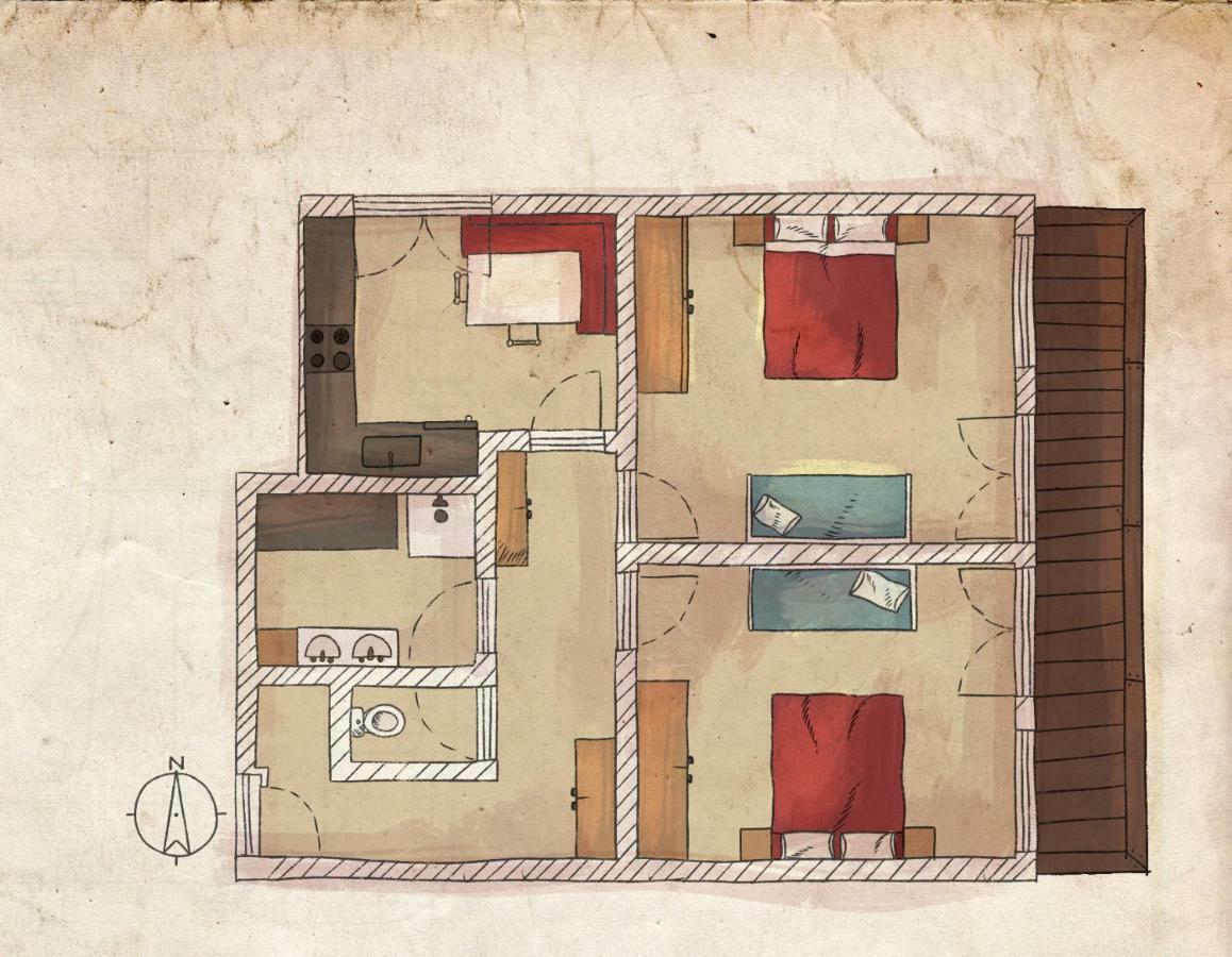 Apartment Reiter Zellbergeben Eksteriør billede